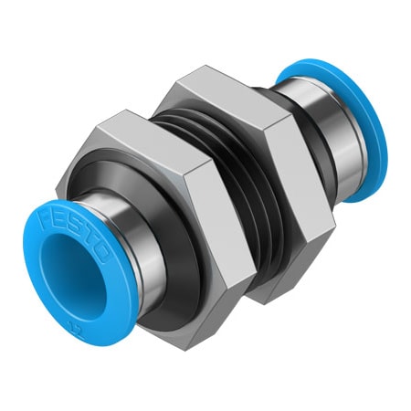 Festo Push-In Bulkhead Connector QSS-12 QSS-12